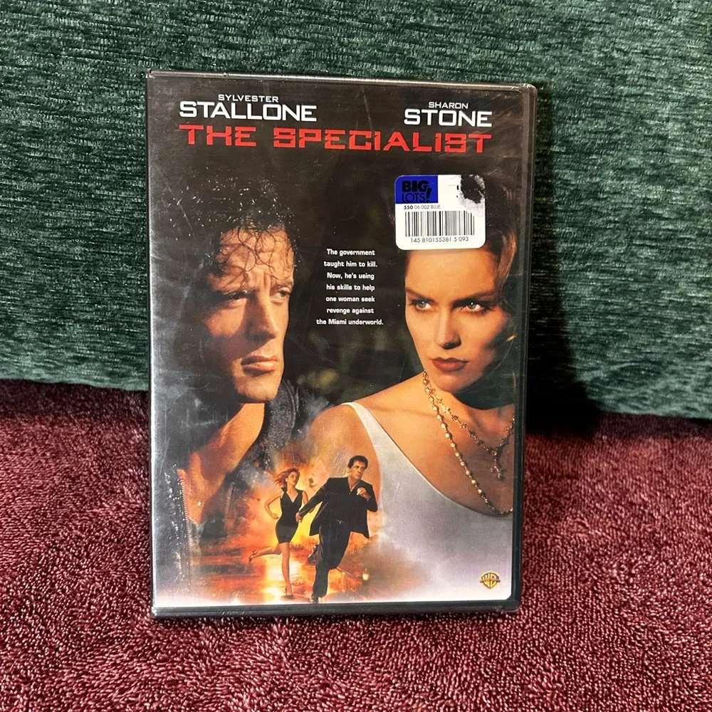 The Specialist DVD 1998 Sylvester Stallone Sharon Stone Action Movie NEW SEALED